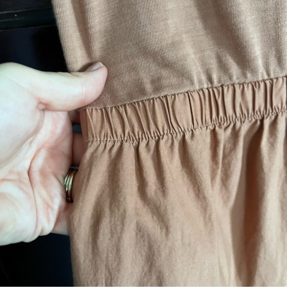 Nation LTD Fabian Fused Ruffle Dress in Mojave size M - Picture 6 of 12